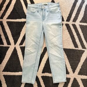 Madewell Light Blue Ankle Jeans